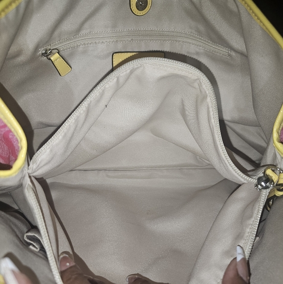 EUC Coach Carryall Tote - Pink Lemonade - Picture 10 of 15